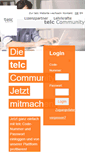 Mobile Screenshot of community.telc.net